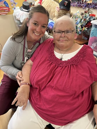 Amber Rasinski with Betty Smith-care center_07242026-3