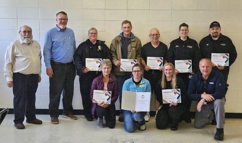 Recognition ceremony group photo