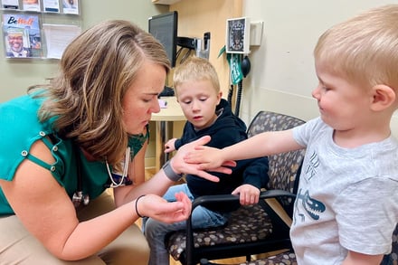 family_medicine_physician_two_young_children_patients